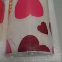 LUSHARBOR Flameless Candles with Remote, Valentine's Day Battery Candles Heart Flickering LED Electirc Candles Romantic Gift for Her Home Table Mantel Decor Set of 3