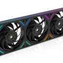 Thermalright TL-UB36 360mm Single-Frame PC Cooling Case Fans - PWM 2150 RPM Speed | ARGB Lighting | High Airflow | Single Modular Cable, for Chassis  Liquid Cooler (Black)