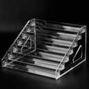 SUTOKAKA Nail Polish Organizer Clear Acrylic Eyeglasses Display Holder Essential Oil Storage Rack Makeup Stand Tray - 7 Layer