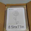 TENIBYC 8.5x11 Walnut Picture Frame with HD Glass - 3pk, Natural Solid Wood Picture Poster Frame, Wall Gallery Frame