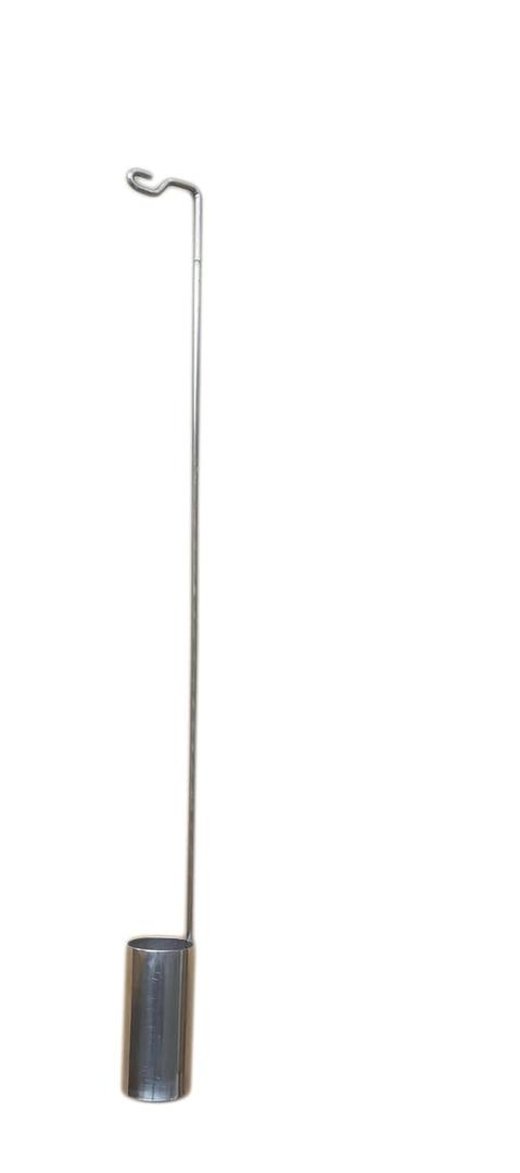 Stainless Steel Integrated Liquid Nitrogen Transfer Scoop Durable & Leakproof Design for LN2 Dewar Tanks & Storage Vessels.1.5"20" (38mmL500mm)