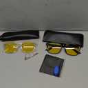 livho High Tech Blue Light Glasses - Advanced 99% Blue Light Blocking Computer Glasses - Anti Eyestrain & UV Glare Protection (*B1 Light Black+clear)