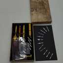 Feather Quill Pen and Ink Set 27Pcs Calligraphy Pens Fountain Pen Calligraphy Kits for Beginners, Stationary Set for Calligraphy, Writing, Sign, Christmas Gift