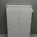 IDYLLOR Bathroom Medicine Cabinet with Beveled Edge Mirrored Door 16 x 22 inch, Recessed or Surface Mount, with Adjustable Glass Shelves
