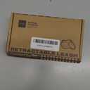 Fida Retractable Dog Leash X-Small Breed, 10 ft Durable Pet Walking Leash for Extra Small Dogs/Cats/Small Animals up to 18lbs, 360 Tangle Free, Coffee/Brown