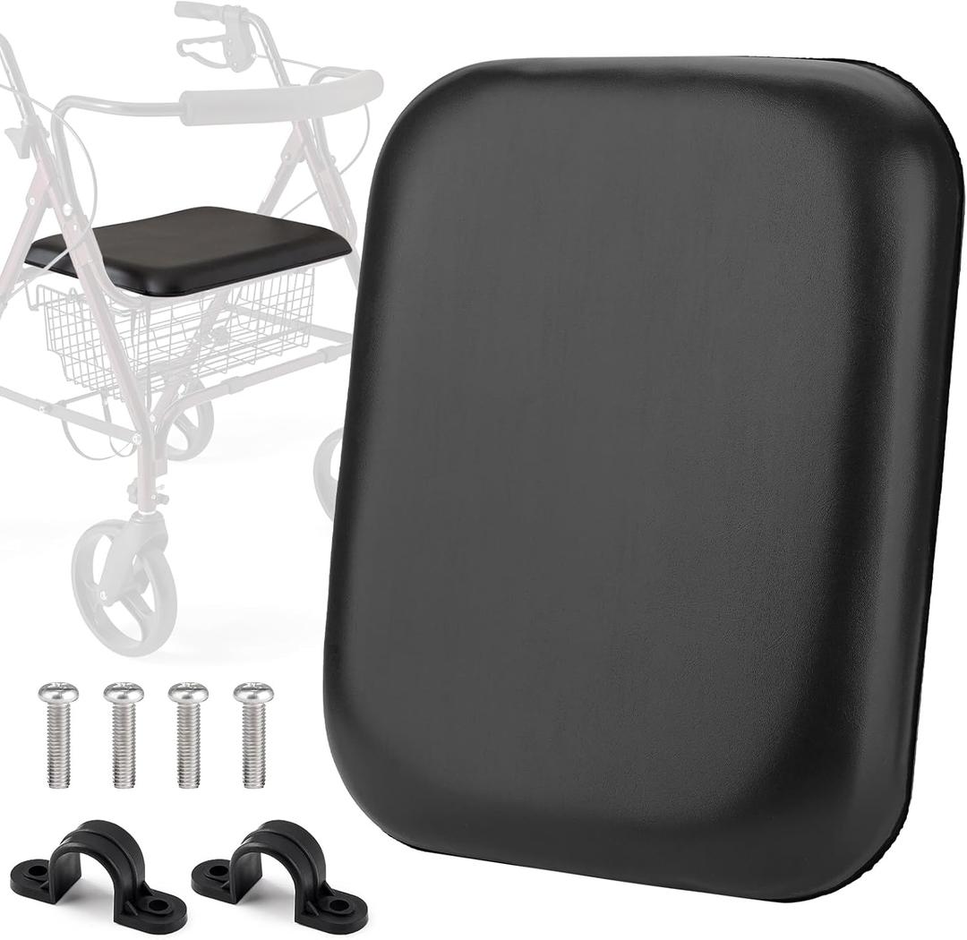 Rollator Seat Cushion, Replacement Padded Seat for Rollator Walker, Rollator Replacement Parts Seat