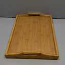 Home-It Bed Table Tray with Folding Legs - Bamboo Breakfast Tray with Handles for Bed, Sofa, Eating and Laptops, Snacking and Working