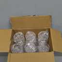 Mini Dessert Cups with Spoons,60 Pack 3 Oz Clear Appetizer Cup,Goblet Dessert Cup,Plastic Wine Glasses Parfait Cups,Disposable Party Serving Cups for Desserts Appetizer Pudding Mousse Tasting