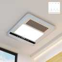 Hawkrown 4 in 1 Bathroom Exhaust Fan with Light, 1760W Bathroom Heater Fan Light Combo, 190 CFM 1.0 Sone Exhaust with Heater, Ventilation for Home, Bath, Hotel