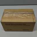 Stanbroil Wood Stove Gasket, 1" x 84" Graphite Impregnated Fiberglass Rope Seal and High-Temperature Cement Gasket Kit Replacement for Wood Stoves Door