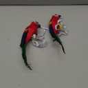 Pirate Parrot on Shoulder Life Sized Parrot Toy for Costume Accessories for Halloween Party (Multicolour)