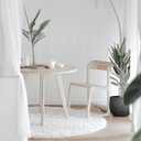 Olly & Rose Barcelona Ceramic Plant Pot Large 10 Inch - Charcoal Black Flower Pots - Plant Pots Indoor & Outdoor Planters Extra Large, 25cm