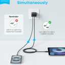 Anker iPhone 17/16 Charger, 2-Pack 20W Fast USB C Charger Block, for iPhone 16/16 Pro Max/15 Series/iPad Pro and More (Black, 2 Pack & 2 Cable)