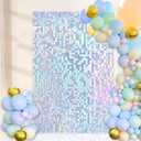 Sequin Shimmer Wall Backdrop: Glitter Wall Panel for Valentines Day, Wedding, Bridal Shower, Birthday, Bachelorette Party Decorations