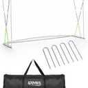 SPOYNAL 12x6 FT Soccer Goal for Backyard Training, Full-Size Portable Soccer Net with Heavy-Duty X Structure & Carry Bag, All-Weather Outdoor Soccer Goals for Teens and Adults