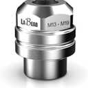 LABEAR 1/2"DR x M13–M19 Interchangeable Adjustable Tap Chuck Adaptor – Heavy-Duty Tap Socket for Hand Tapping