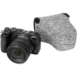 KIWIFOTOS Neoprene DSLR Camera Sleeve Compatible with Fujifilm X-T50 X-T10/X-T20/X-A1/X-A2/X-A3/X-M1 + 16-50mm/18-55mm Lens Olympus E-M10II Canon EOS R50 V Camera Case Pouch