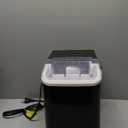 DUMOS Ice Maker Countertop Ice Machine Compact Size with Handle, 26lbs in 24Hrs, Black