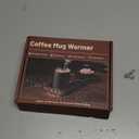 Mug Warmer - 36W Coffee Mug Warmer for Desk with Temperature Display, 2-12Hrs Auto Shut Off, Smart Candle Warmer - Ideal Coffee Gifts Accessories Keep Beverages Coffee Warmer (Wood) (Wood)