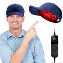 Laser Hair Growth Cap, Red Light Hat For Hair, Blue