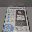 Travel Garment Bag with Zipper Pocket, Suit Bag for Suits, Dresses, Coats