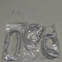 USB C to Lightning Cable 3Pack 6 FT Apple MFi Certified iPhone Fast Charger Type c to Lightning Cable Nylon Braided iPhone Cord for iPhone 13 12 11 Pro Max Xr Xs 8 7 6 Plus and More