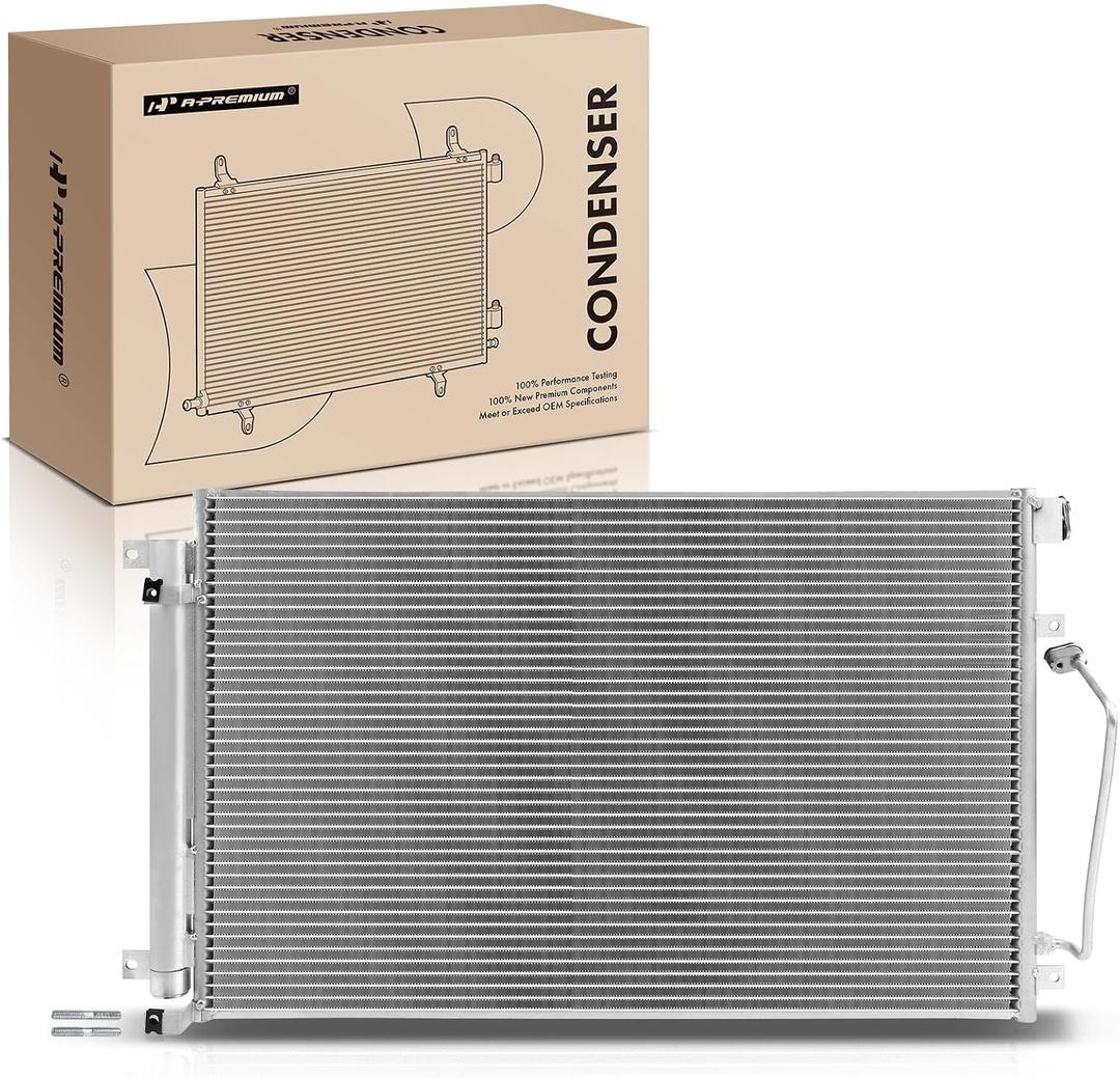 A-Premium Air Conditioning A/C Condenser Compatible with Subaru B9 Tribeca 2006-2007 3.0L, Tribeca 2008-2014 3.6L, Replace# 73210XA00A