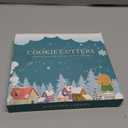 Christmas Cookie Cutters, 8PCS Holiday Cookie Cutter Shapes - Snowman,Christmas Tree,Gingerbread Man,Candy Cane,Snowflake,Santa Face,Christmas House, Winter Glove Cookies Mold