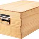 Pet Casket, Burial Pet Loss Coffin, Pet Memorial Box for Dogs, Cats and Animals Funeral, Little Furry Loss Gift, Handmade by Eco Friendly Natural Wood, Beige