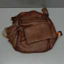 Shrrie Backpack Purse for Women Leather Backpack Fashion Designer Travel Backpack Convertible Shoulder Bag (1-1-two-toned Brown)