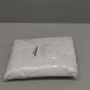 OWENIE Sheer White Curtains 108 Inches Long for Living Room Bedroom 2 Panels Set, Lightweight Airy White Sheer Curtain, Filmy Voile Rod Pocket, 2 PCS, Each 59" W x 108" L