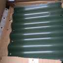 Winpull 8x2x1.5 ft Galvanized Steel Raised Garden Bed, Raised Garden Bed Kit, Galvanized Planter Box Outdoor, 18" Tall Oval Large Metal Raised Bed for Gardening Vegetables Flower Herb (Moss Green), 8x2x1.5ft