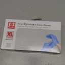 Basic Medical Synmax Vinyl Exam Gloves - Latex-Free & Powder-Free - X-Large, BMPF-3004 Blue Box of 100