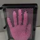 ENJSD 3D Pin Art Sensory Toys for Kids 5-7, Pin Art Board Impression Sensory Toys for Kids with Autism, Autism Gifts for Autistic Children Age 3, 4, 5, 6, 7, 8, 9, 10+ Years Old Boys Girls (Pink)