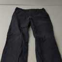 Lee Men's Flat Front Slim Straight Pant (34W x 32L, Charcoal)