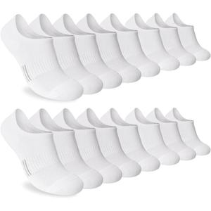 No Show Ankle Socks Cotton Thin,Non Slip Low Cut Socks For Women,Invisible Athletic Sock Running 6/8 Pairs
