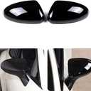 Car Side Mirror Decoration Cover Compatible with Subaru BRZ & Toyota 86 2022,This Rear View Mirrors Cover Cap Cover trim is made of ABS. (Glossy Black)
