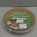 200PCS Air Fryer Liners Disposable: Round 8 Inch Non-Stick Airfryer Paper Liners - Food Grade Parchment Paper for 5 6 7 8 QT Air Fryer Baking and Roasting - Waterproof and OilProof (10 Inch on Top)