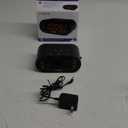 Timex T231G AM/FM Dual Alarm Clock Radio with 1.2-Inch Display and Line-in Jack (Gunmetal) (Black)