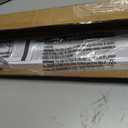 LazBlinds Cordless Cellular Shades, No Tools No Drill Blackout Honeycomb Shades Pleated Blinds for Windows, 34'' W x 48'' H, Silver White