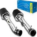 PHILTOP Cold Air Intake Kit with Filter for 2008-2013 G37 3.7L V6, 2009-2019 370Z 3.7L V6 (Black)