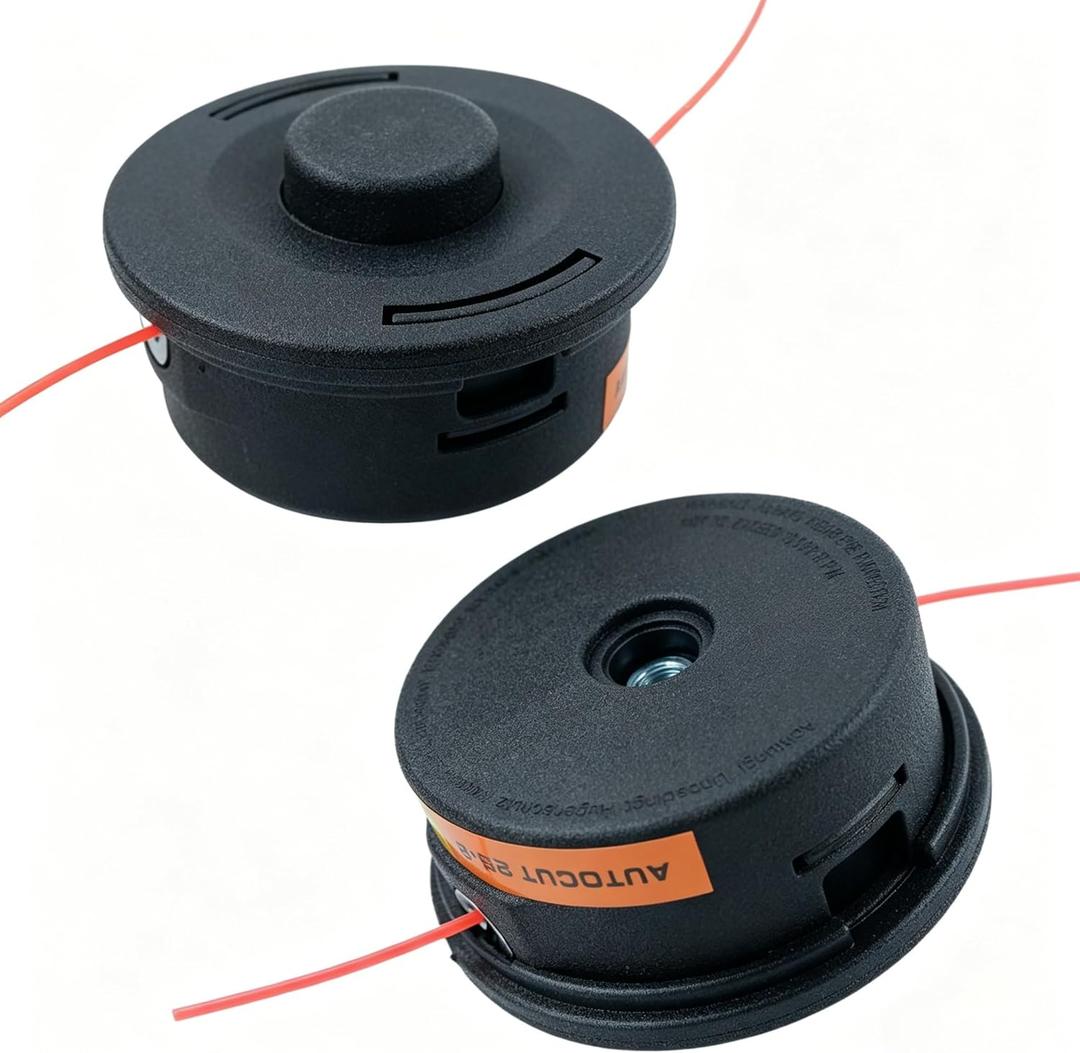 2 Pcs 25-2 Bump Feed Trimmer Head Cover 40027102191 Replacement for Stihl Trimmer Head FS55 FS55R FS56 FS56RC FS70 FS70R FS80 FS85 FS90 FS90R FS94R FS100RX FS110 FS111R FS111RX FS120 40027102108