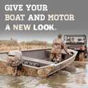 Mossy Oak Graphics Bottomland Camo Boat Wrap Kit - Easy to Install Vinyl Wrap with Matte Finish - 18" x 14" Kit