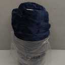 Bedsure GentleSoft Fleece Blanket Twin Size Navy Blue - 300GSM Lightweight Plush Fuzzy Cozy Soft Warm Blanket for Bed, Sofa, Couch, Travel, Camping, 60x80 inches