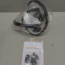 Sovinzert 3000~6000K Plug in Pendant Light Fixtures, Touch Switch Hanging Lamp Plug in Modern Pendant Lamp, Black Hanging Light for Kitchen Island, Bedroom, Dining Room, Living Room,1 Pack