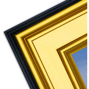 EKMAX Ornate Gold Picture Frame 16x24 Inch, Vintage-Style Photo Display, Decorative Frame for Wall