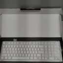 AULA F99 Pro Wireless Mechanical Keyboard-Silent Version,BT5.0/2.4GHz/USB-C Hot Swappable Custom Keyboard,Gasket Structure,Pre-lubed Linear Switches RGB Backlit Computer Gaming Keyboards,White