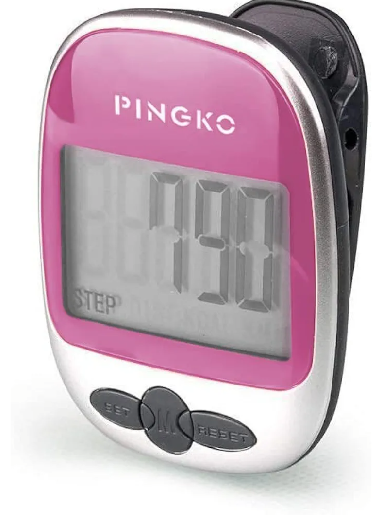 PINGKO Outdoor Multi-Function Portable Sport Pedometer Step/Distance/Calories/Counter