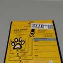 DOK TigerToes Premium Non-Slip Dog Socks for Hardwood Floors - Extra-Thick Grip That Works Even When Twisted - Prevents Licking, Slipping, and Great for Dog Paw Protection - Size Large (Classic Grey)