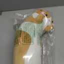 Cute Cat Plush Long Body Pillow Cuddle Cartoon Stuffed Animals Cat Plushie Soft Doll Pillows Gifts for Kids Girls (Orange, 19")